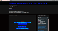 Desktop Screenshot of gatlinburgimprovfest.net